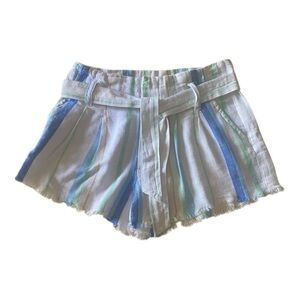 INDIGO REIN-striped shorts